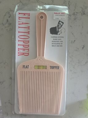 Flat Topper Hair Clipper Guide - Pink